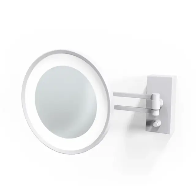 Decor Walther BS 36/V LED Косметическое зеркало 22 см, подвесное, цвет белый матовый 0122250