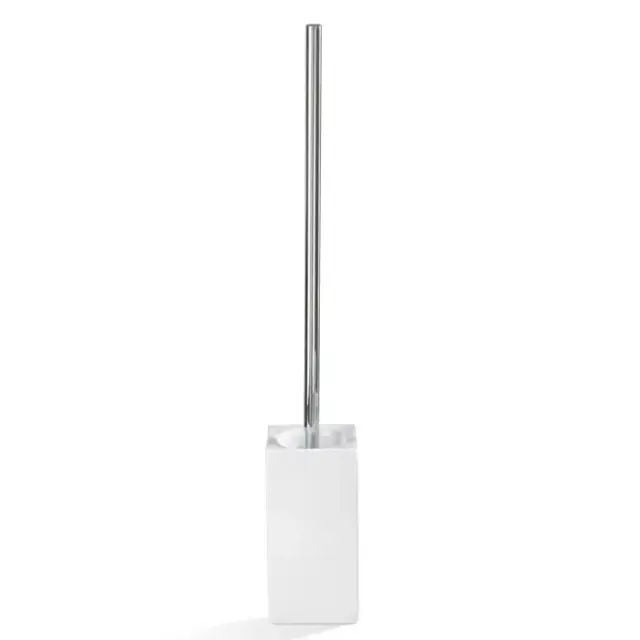 Decor Walther Porzellan DW 6250 Ершик для унитаза напольный с керамической колбой, цвет: хром 0834700