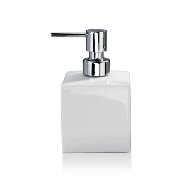 Decor Walther Porzellan DW 525 Дозатор для мыла, настольный, фарфор, цвет: хром 0843900