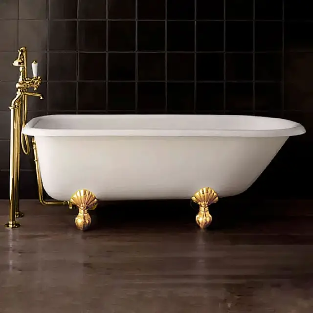 Devon&Devon Kensington Ванна чугунная 172х78хh60 см, без отверстий под смеситель 2MRKENSPDOTDD