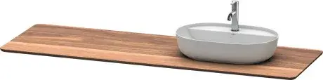 Duravit Luv Столешница для раковины накладная 178,3x59,5x2,5h см, цвет: америк. орех LU9463R7777