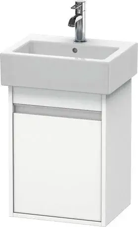 Duravit Ketho Тумба под раковину подвесная 40x32x55h см, цвет: Gres Pietra Grey Opaco KT6630L1818
