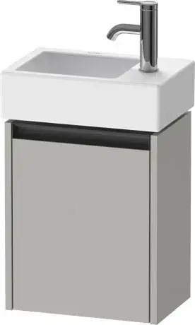 Duravit Ketho.2 Тумба под раковину 36,4x23,8x44h см, цвет: бетонно-серый мат. K25071L07070000