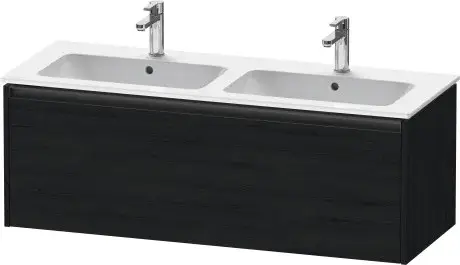 Duravit Ketho.2 Тумба под двойную раковину 121x48x44h см, цвет: дуб черный K25066016160000
