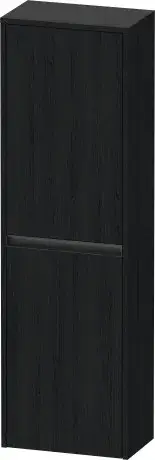 Duravit Ketho.2 Шкаф подвесной 40х24х132h см, цвет: дуб черный K21319L16160000