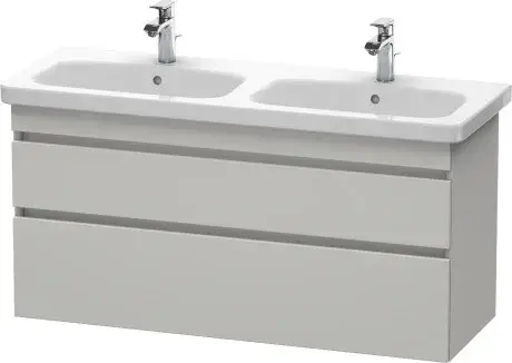Duravit DuraStyle Тумба под двойную раковину 123x44,8x61h см, цвет: бетонно-серый мат. DS649800707