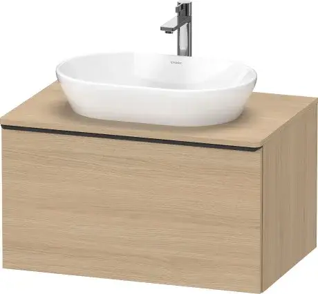 Duravit D-Neo Тумба под раковину подвесная с 1-им ящ. 80x55x45,9h см, цвет: дуб натур. DE494703030