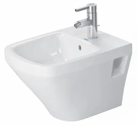Duravit DuraStyle Биде подвесное 37x48см, с 1 отв. под смеситель и покрытием Wondergliss, цвет:белый 22851500001