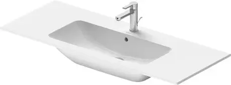 Duravit Me by Starck Раковина подвесная прямоугольная с 1 отв 123x49x18h см, цвет: белый 23361200001