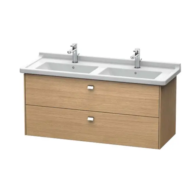 Duravit Brioso Тумба под раковину 122x46,9хh56,3 cм, цвет Дуб европейский BR414401052