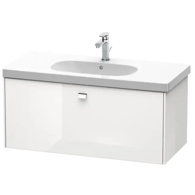 Duravit Brioso Тумба подвесная под раковину 102х46,9хh45,2 cм, цвет белый глянц BR404702222