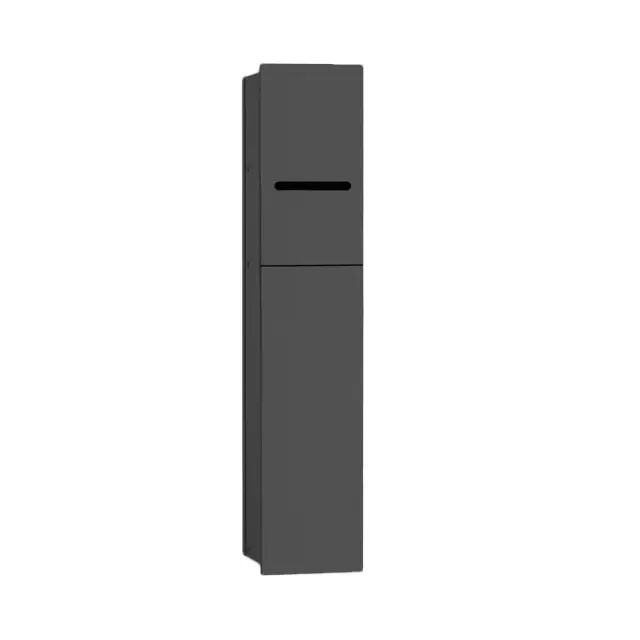 Emco Asis 2.0 Модуль для унитаза встраиваемый, держатель т/б, левый, цвет: черный 9754 275 51