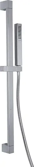 Fima Carlo Frattini Sliding Rail Душевой гарнитур: штанга, ручной душ, шланг 150 см, цвет: хром F2443CR