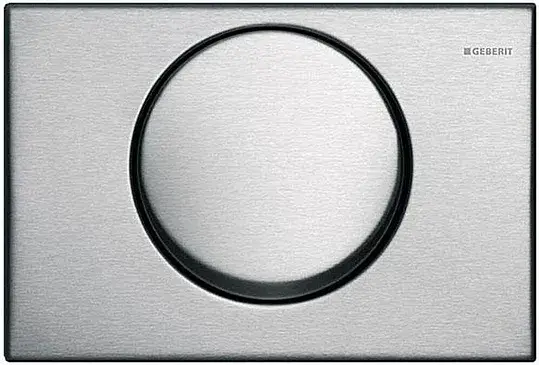 Geberit Delta 15 Кнопка смыва для интсалляции 1 режим смыва, цвет: неражавеющая сталь 115.101.00.1
