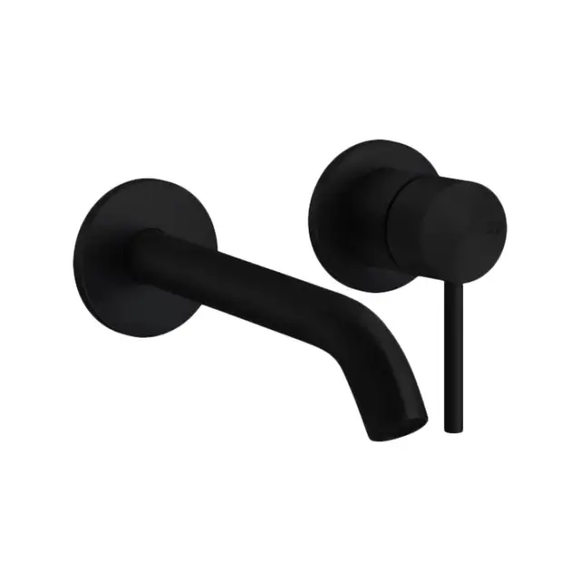 Gessi 316 Смеситель для раковины встраиваемый внешняя часть, цвет: matte black 54186#299