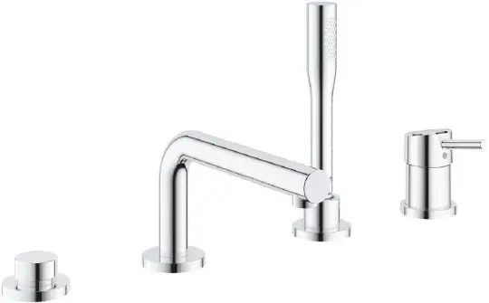Grohe Concetto New Смеситель на борт ванны, с ручным душем, 4 отверстия, цвет: хром 19576002