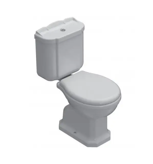 Globo Paestum Чаша унитаза напольного без крышки и бачка, с креплением, 38x67 см, цвет: белый PA004BI