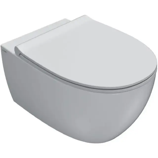 Globo 4All Унитаз подвесной безободковый, с креплением, 36x54 см, цвет: bianco матовый MDS03BO