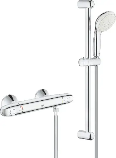 Grohe Grohtherm 1000 Душевой комплект, цвет: хром глянцевый 34151004