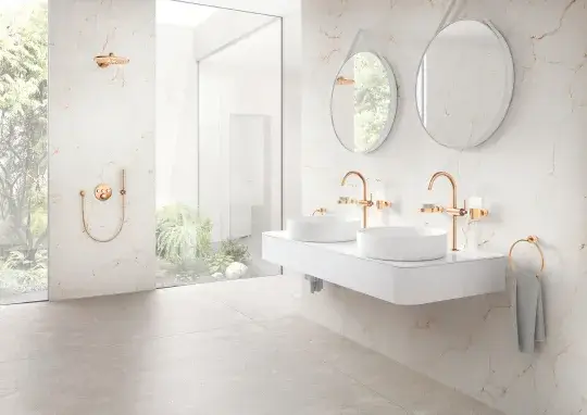 Grohe Rainshower Шланговое подключение 5х6,4хh5 см, цвет: бронза глянцевая 27057DA0