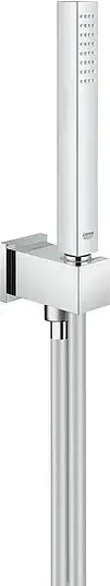 Grohe Euphoria Cube Stick Душевой гарнитур: душевая лейка 1 вид струи, держатель для душа, цвет:хром 26405000