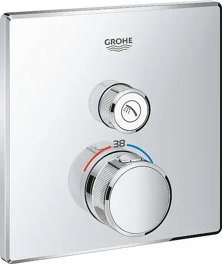 Grohe Grohtherm SmartControl Термостатический смеситель для душа, внешняя часть, цвет: хром 29123000