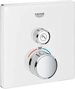 Grohe Grohtherm SmartControl Термостатический смес. для душа встраив., внеш. часть, цвет: белая луна 29153LS0