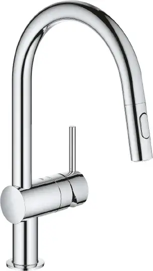 Grohe Minta Смеситель для кухни, с выдвижным изливом, цвет: хром 32321002
