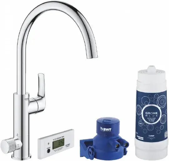 Grohe Blue Pure Eurosmart Смеситель для кухни, с функцией фильтрации, цвет: хром 30383000