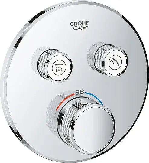Grohe Grohtherm SmartControl Термостатический смеситель для душа, внешняя часть, цвет: хром 29119000