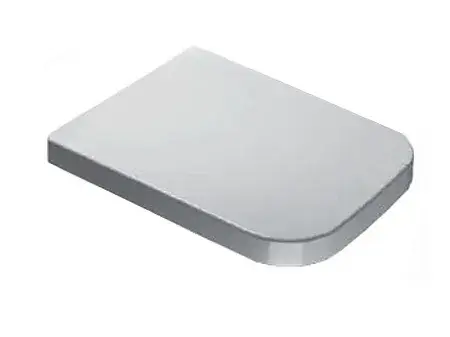GSI Traccia Крышка-сиденье для унитаза с микролифтом, крепление хром, цвет: белый глянцевый MS69CN11