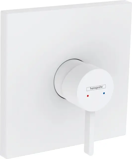 Hansgrohe Finoris Смеситель для душа встраиваемый, внешняя часть, цвет: матовый белый 76615700