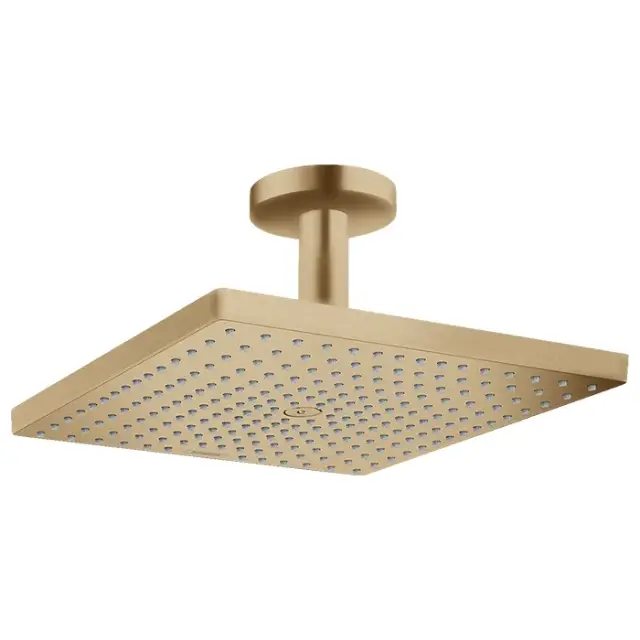 Hansgrohe Raindance E Верхний душ 30 см,1 режим,кронштейн потолочный 16 см, цвет: шлифованная бронза 26250140
