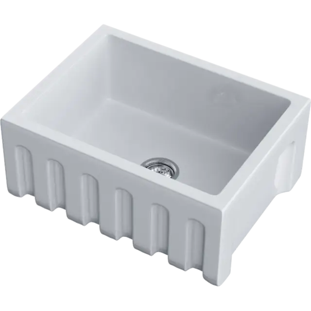 Omoikiri Mikura 61-WH Glossy Кухонная мойка Natceramic 61x46 см, цвет: белый 4993257