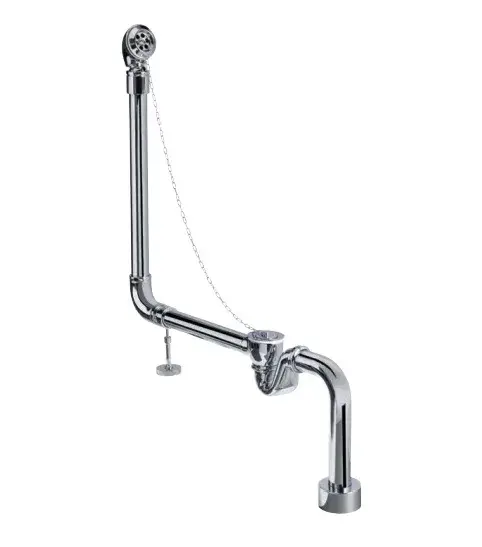 Victoria + Albert Слив-перелив для ванны с цепочкой, цвет: хром K-31-PC