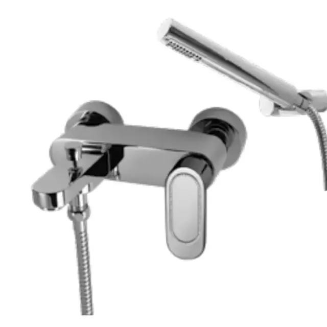 Maier Chik Diamond Смеситель для ванны/душа, настенный, цвет: хром 69 012CR
