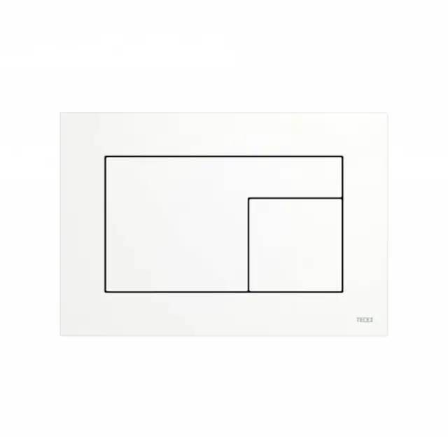 Tece Velvet Кнопка смыва для унитаза с покрытием против отпечатков пальцев, fenix, цвет: белый 9240735