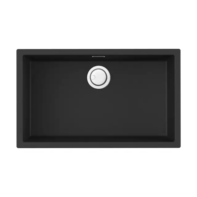 Omoikiri Yamakawa 75-U/I-GB Кухонная мойка Artceramic 75,6x45,6 см, цвет: графит 4993779