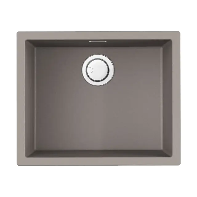 Omoikiri Yamakawa 55-U/I-GR Кухонная мойка Artceramic 55,6x45,6 см, цвет: leningrad grey 4993777