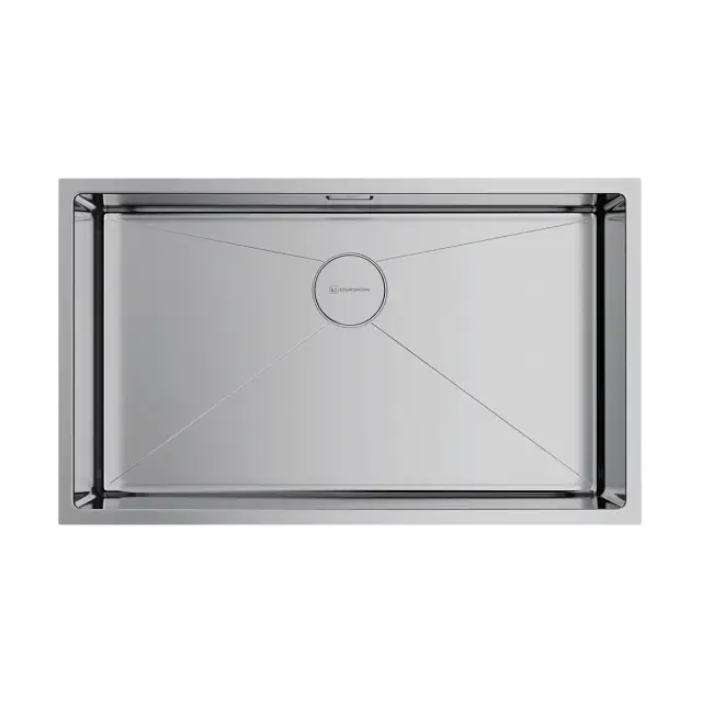 Omoikiri Taki 74-U/IF-IN Кухонная мойка нерж. сталь 74x44 см, цвет: нержавеющая сталь 4993497