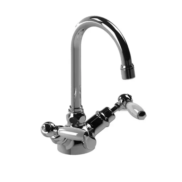 Stella Italica Leve Смеситель для раковины на 1 отверстие 3217, цвет хром IL 00004 CR00