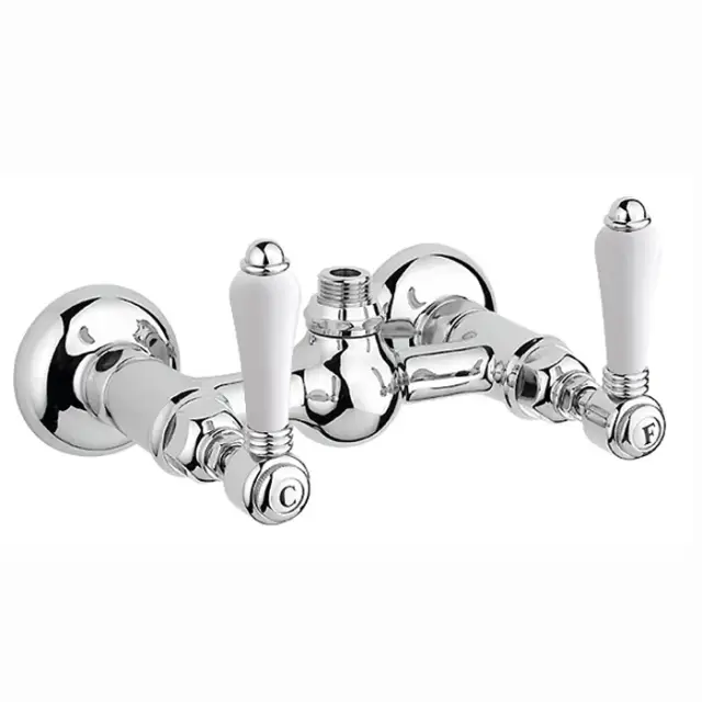 Nicolazzi Petit Mont Blanc Смеситель для душа, настенный, вывод сверху 1/2, цвет: хром 1425CR78