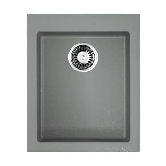 Omoikiri Bosen 41-GR Кухонная мойка Tetogranit 41x50 см, цвет: leningrad grey 4993543