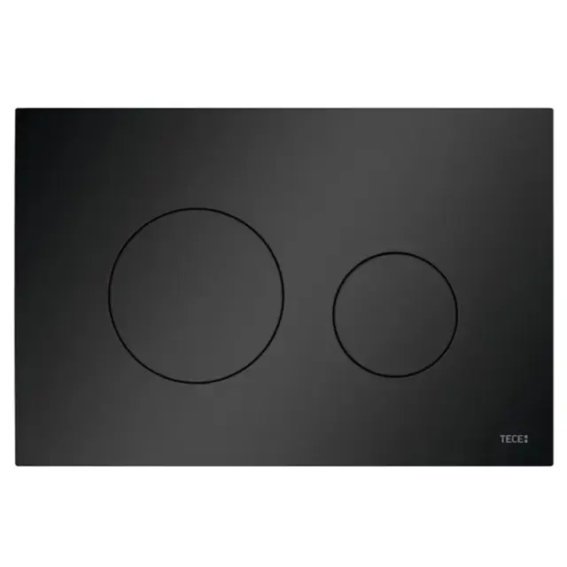 Tece Loop Кнопка смыва для унитаза, пластик, цвет: черный матовый 9240925