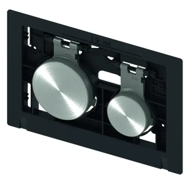 Tece Loop Кнопка смыва для унитаза, клавиши без панели, пластик, цвет: хром глянцевый 9240666