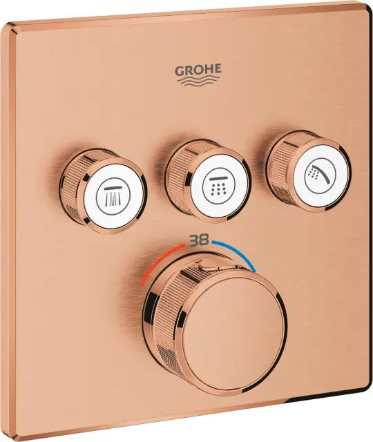 Grohe Grohtherm SmartControl Термостатический смеситель для душа, цвет: теплый закат, матовый 29126DL0