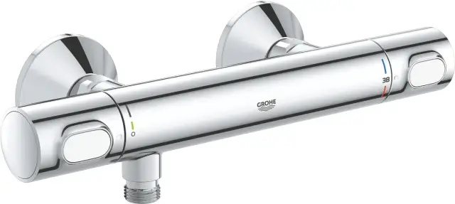 Grohe Grohtherm Термостатический смеситель для душа накладной, с выходом для шланга, цвет: хром 34793000