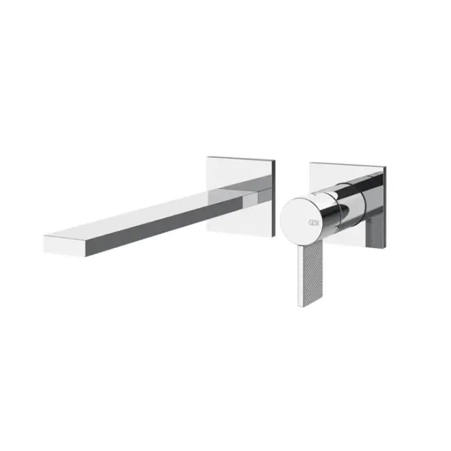 Gessi Inverso Diamantato Смеситель для раковины встр., без вн. части, дл. изл. 19,8 см, цвет: chrome 73688#031
