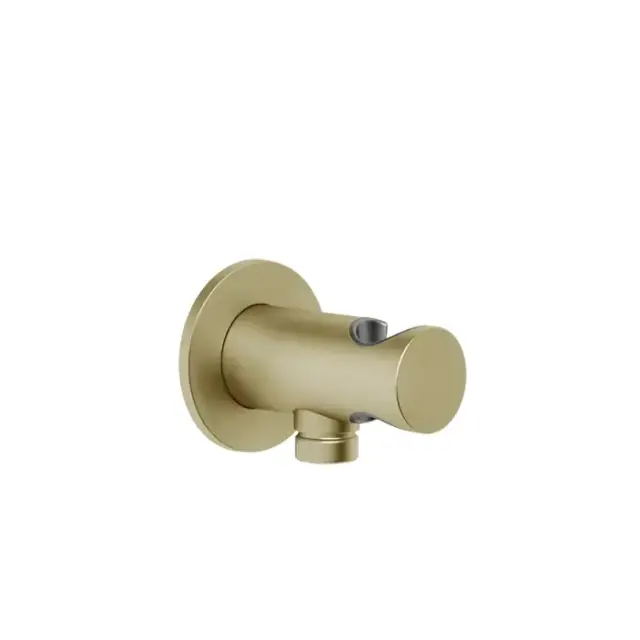 Gessi Ingranaggio Шланговое подключение с держателем для душа, цвет: brushed brass PVD 63461#727