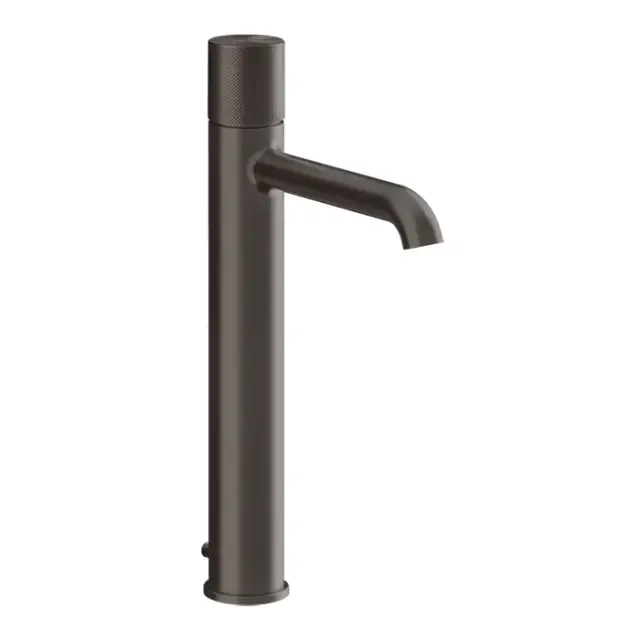 Gessi Habito Смеситель для раковины выс., с д/к, высота излива 24,4см, цвет: black metal brushed PVD 70603#707